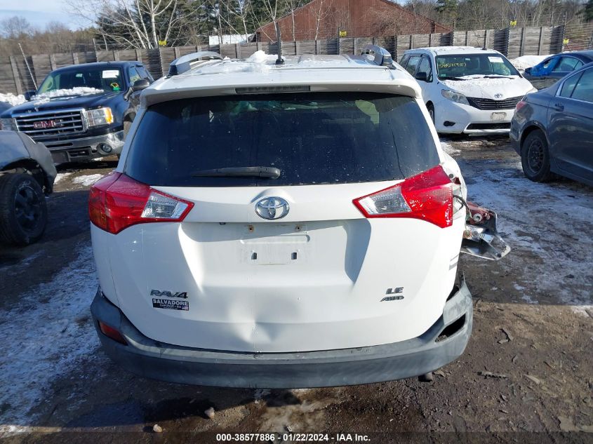 2014 TOYOTA RAV4 LE - JTMBFREV7ED095463