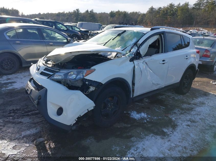 2014 TOYOTA RAV4 LE - JTMBFREV7ED095463
