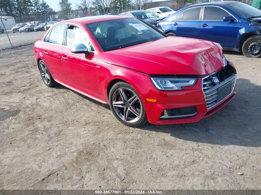 2018 AUDI S4 3.0T PREMIUM PLUS - WAUC4AF46JA091737