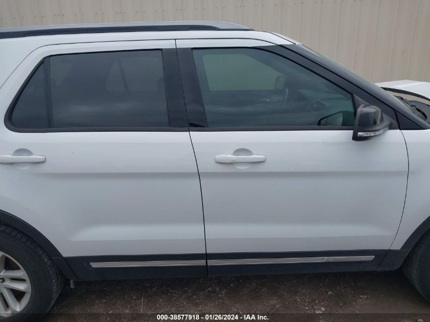 2017 FORD EXPLORER XLT - 1FM5K7D86HGC31525