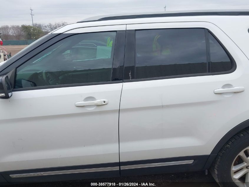2017 FORD EXPLORER XLT - 1FM5K7D86HGC31525