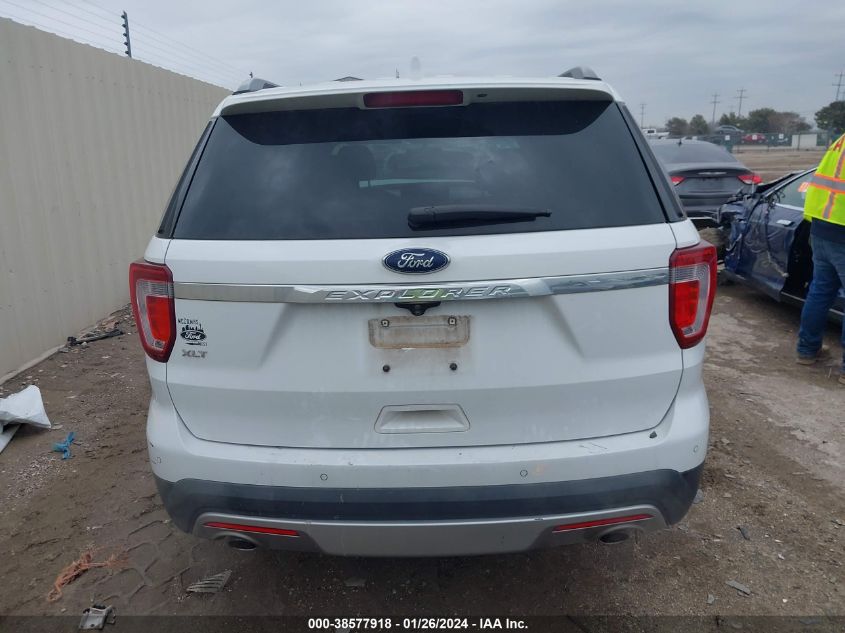 2017 FORD EXPLORER XLT - 1FM5K7D86HGC31525