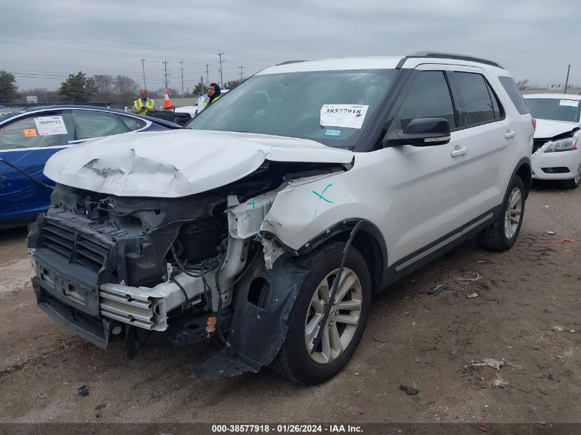 2017 FORD EXPLORER XLT - 1FM5K7D86HGC31525