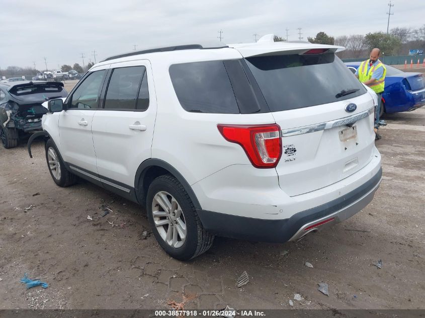2017 FORD EXPLORER XLT - 1FM5K7D86HGC31525