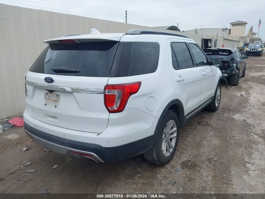 2017 FORD EXPLORER XLT - 1FM5K7D86HGC31525