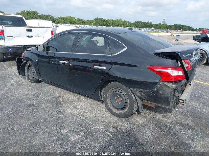 VIN 3N1AB7AP7HL651159 2017 NISSAN SENTRA S/SV/SR/SL