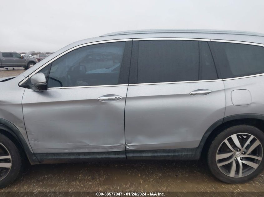 2017 HONDA PILOT TOURING - 5FNYF5H94HB028575