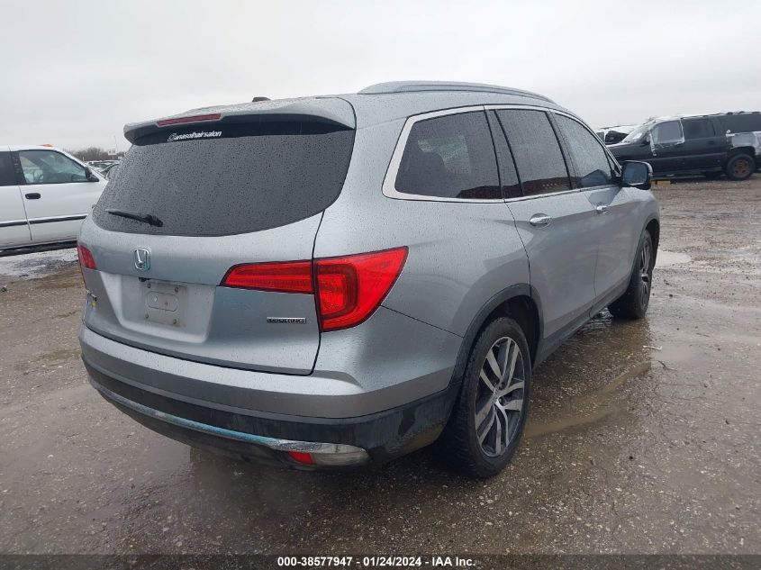 2017 HONDA PILOT TOURING - 5FNYF5H94HB028575