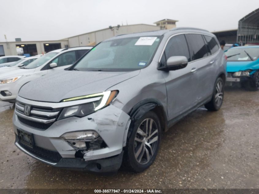 2017 HONDA PILOT TOURING - 5FNYF5H94HB028575