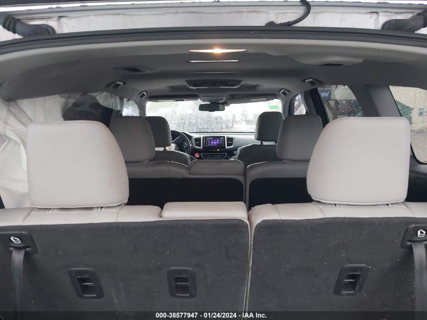 2017 HONDA PILOT TOURING - 5FNYF5H94HB028575