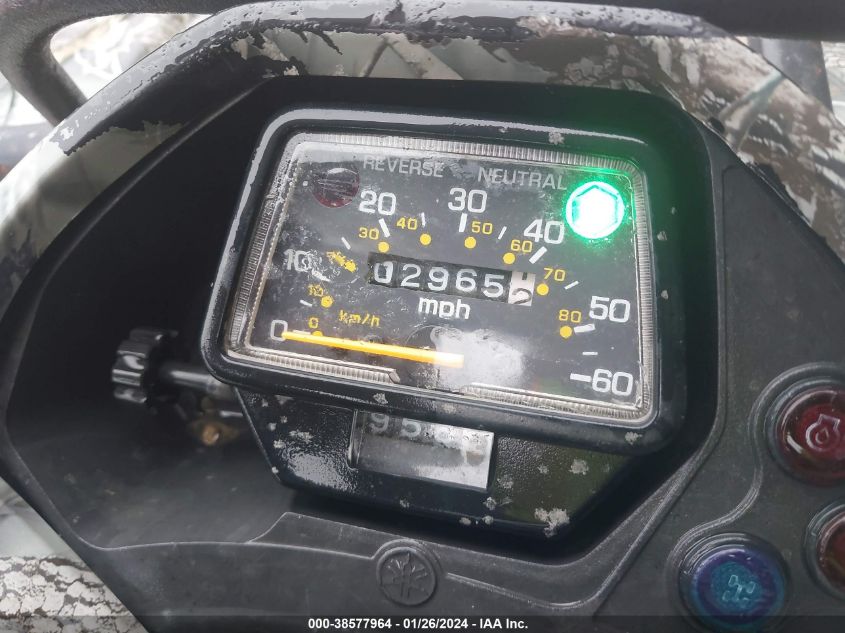 2007 YAMAHA YFM350 FWAN 5Y4AH17Y67A001941