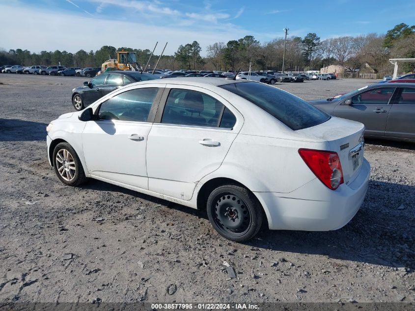 1G1JC5SH9D4122407 | 2013 CHEVROLET SONIC