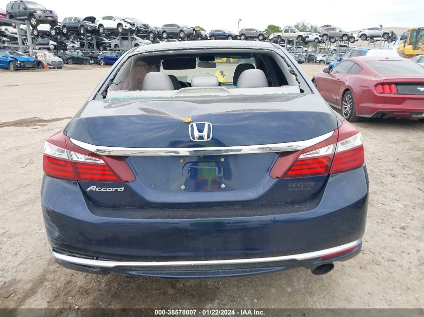 2016 HONDA ACCORD LX - 1HGCR2F39GA146676