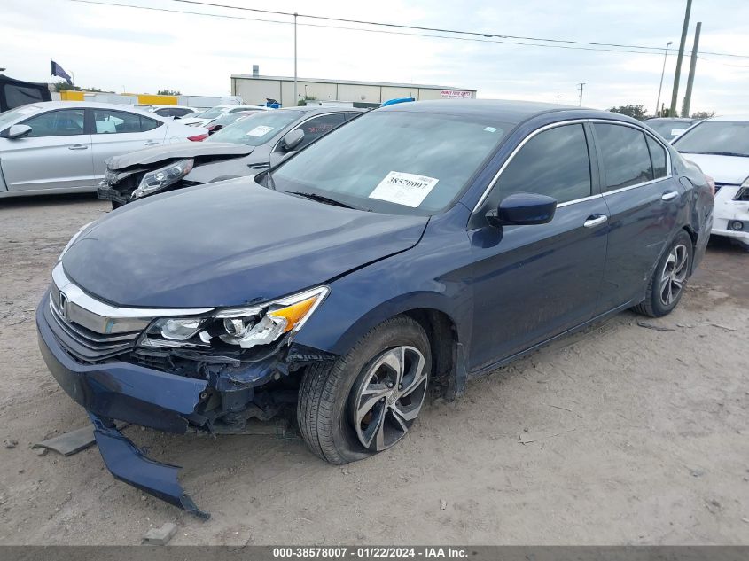 2016 HONDA ACCORD LX - 1HGCR2F39GA146676