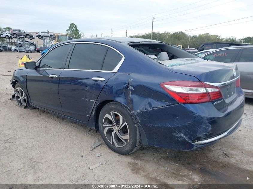 2016 HONDA ACCORD LX - 1HGCR2F39GA146676