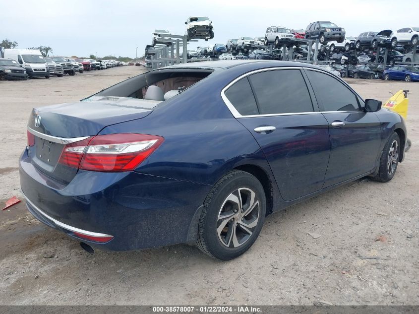 2016 HONDA ACCORD LX - 1HGCR2F39GA146676