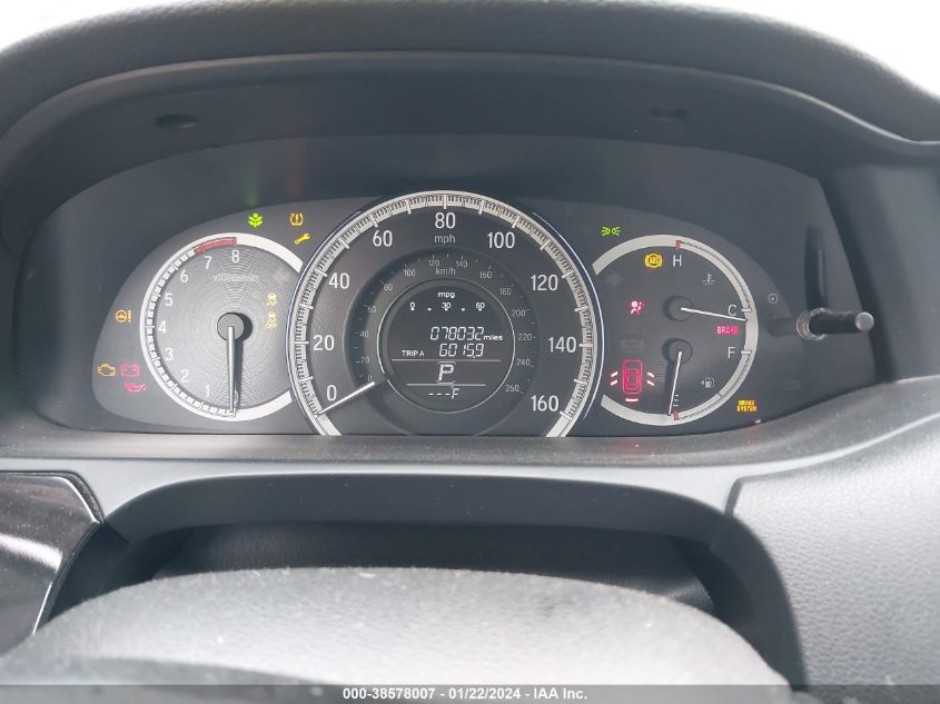 2016 HONDA ACCORD LX - 1HGCR2F39GA146676