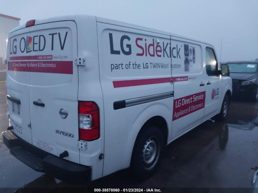 2017 NISSAN NV CARGO NV1500 1500 S/SV/2500 S/SV/SL 1N6BF0KM4HN808886
