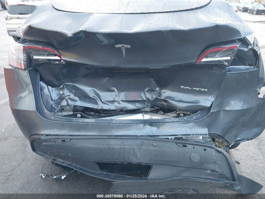 2023 TESLA MODEL Y AWD/LONG RANGE DUAL MOTOR ALL-WHEEL DRIVE - 7SAYGDEEXPA047669