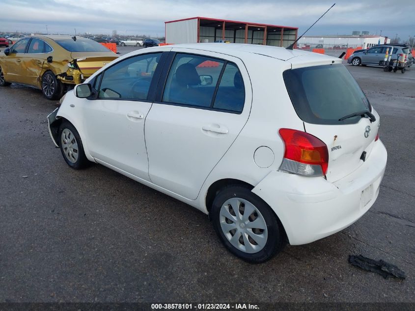 JTDKT4K3XA5279072 | 2010 TOYOTA YARIS