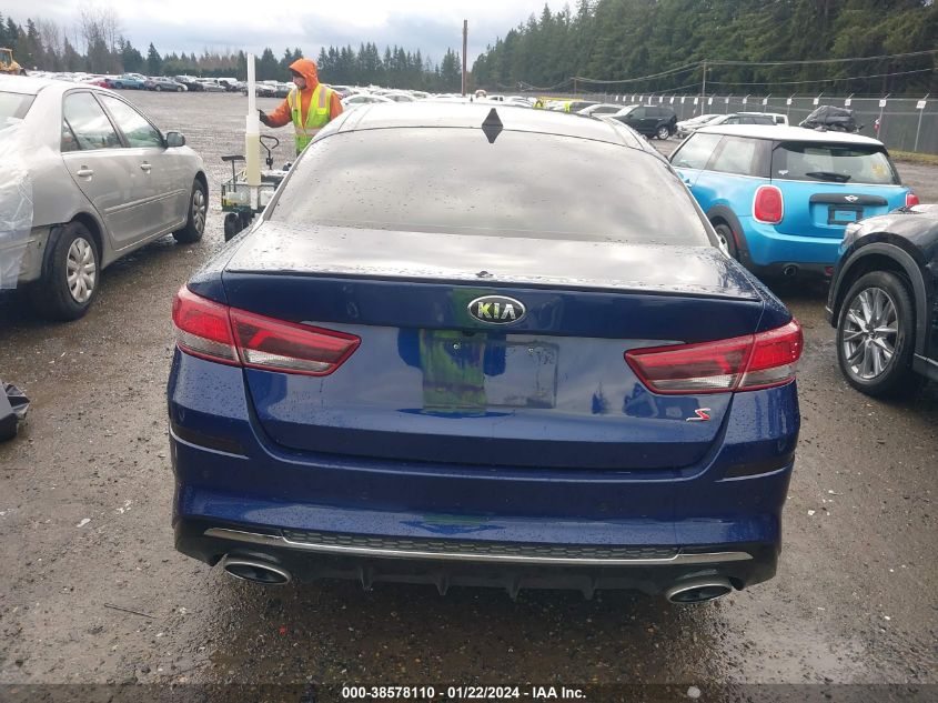 2019 KIA OPTIMA S - 5XXGT4L32KG285613