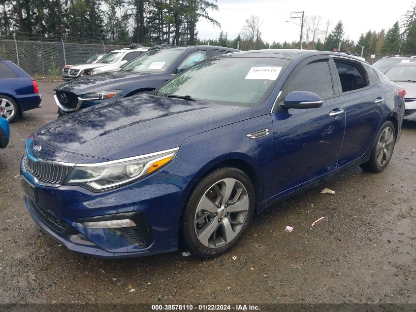 2019 KIA OPTIMA S - 5XXGT4L32KG285613