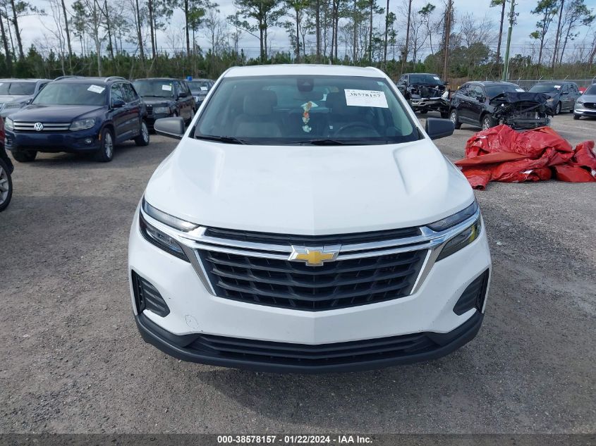 2022 CHEVROLET EQUINOX LS - 3GNAXHEV4NS151286
