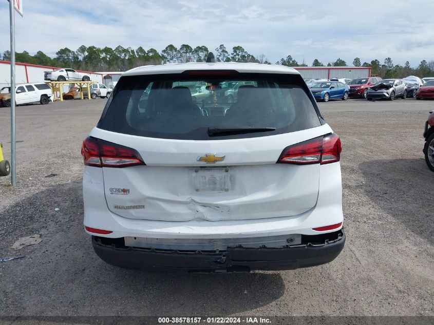 2022 CHEVROLET EQUINOX LS - 3GNAXHEV4NS151286