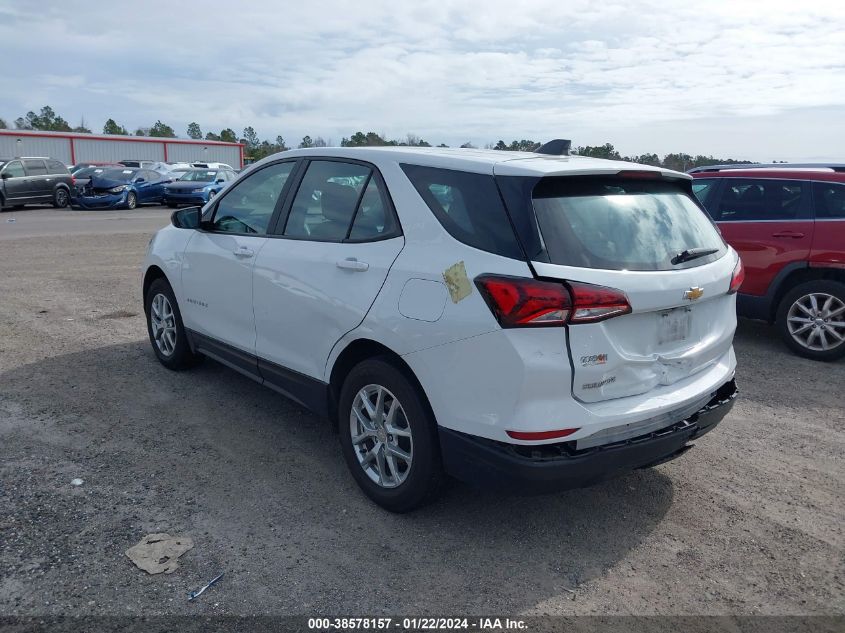 2022 CHEVROLET EQUINOX LS - 3GNAXHEV4NS151286