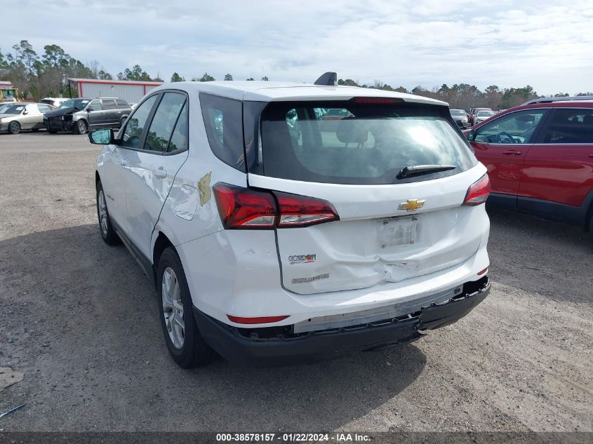 2022 CHEVROLET EQUINOX LS - 3GNAXHEV4NS151286