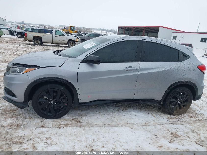 2022 HONDA HR-V SPORT - 3CZRU6H17NM710586