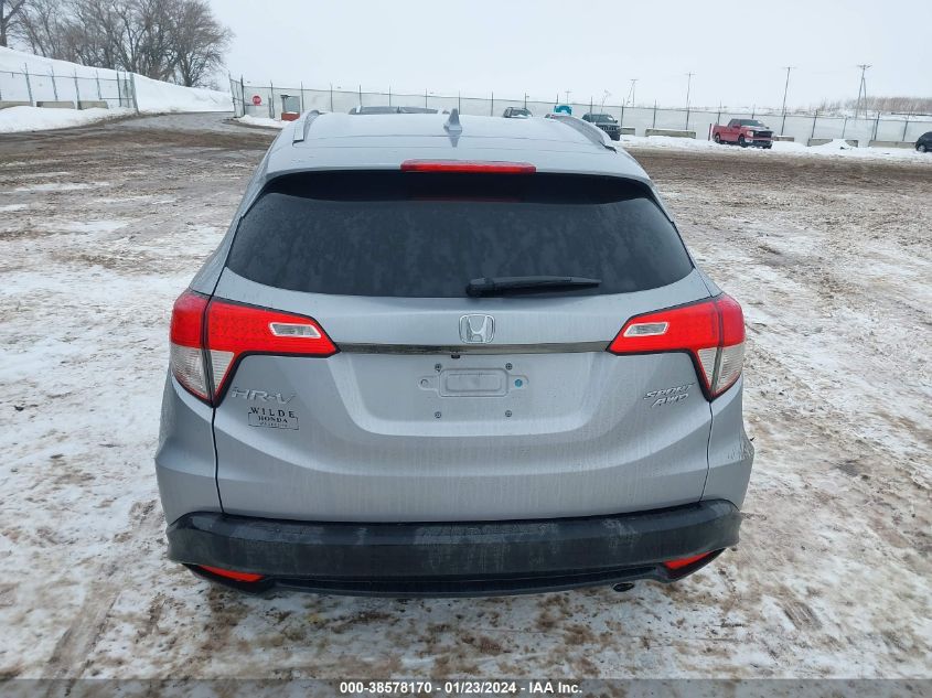 2022 HONDA HR-V SPORT - 3CZRU6H17NM710586