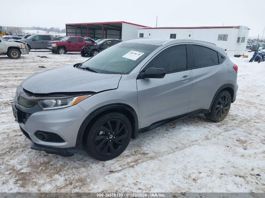 2022 HONDA HR-V SPORT - 3CZRU6H17NM710586