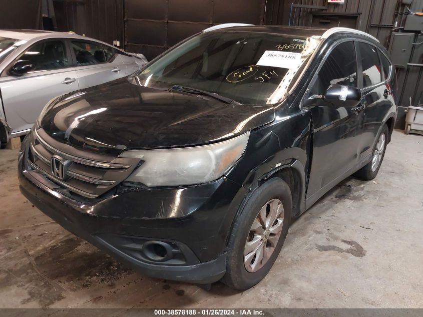 2013 HONDA CR-V EX-L - 2HKRM4H74DH685956