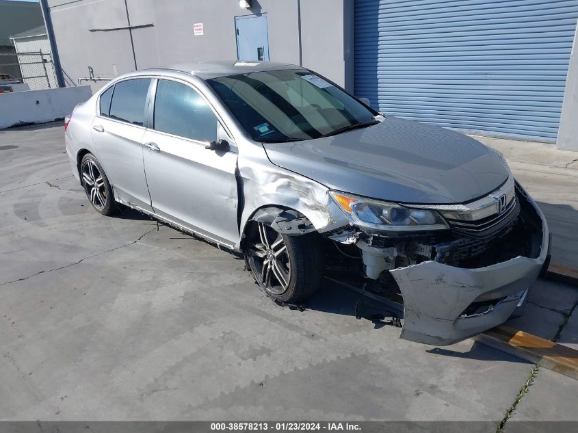 2017 HONDA ACCORD SPORT - 1HGCR2F59HA030249