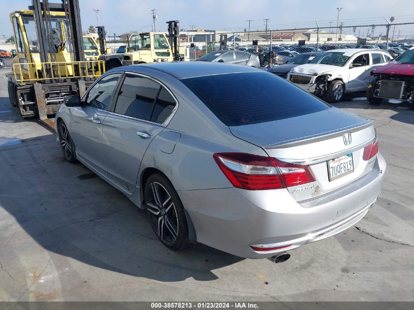2017 HONDA ACCORD SPORT - 1HGCR2F59HA030249