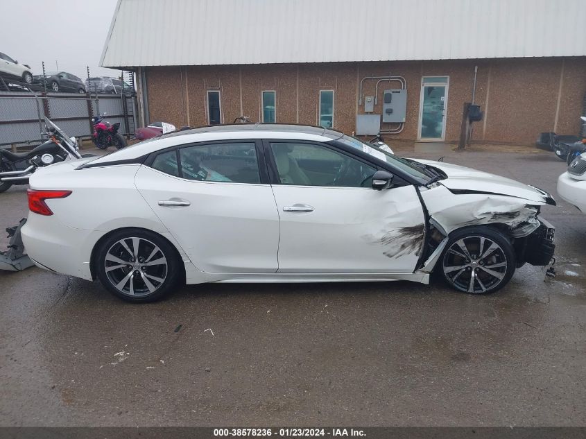 2017 NISSAN MAXIMA 3.5S/SV/SL/SR/PLAT - 1N4AA6AP0HC418090
