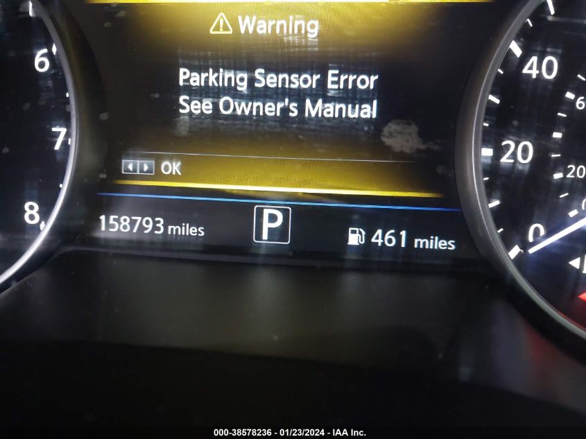 2017 NISSAN MAXIMA 3.5S/SV/SL/SR/PLAT - 1N4AA6AP0HC418090