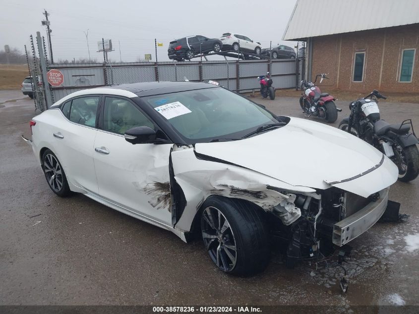 2017 NISSAN MAXIMA 3.5S/SV/SL/SR/PLAT - 1N4AA6AP0HC418090