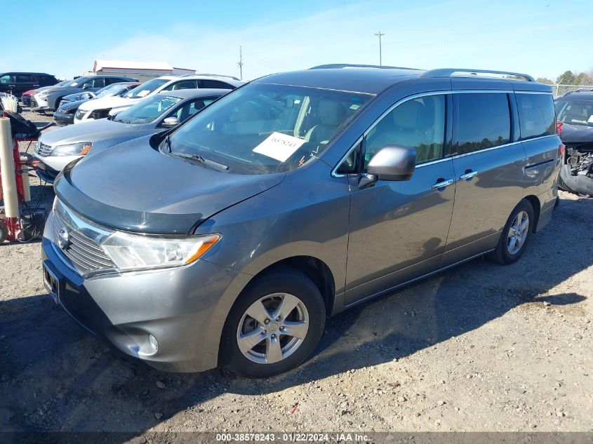2015 NISSAN QUEST SV - JN8AE2KP4F9124244