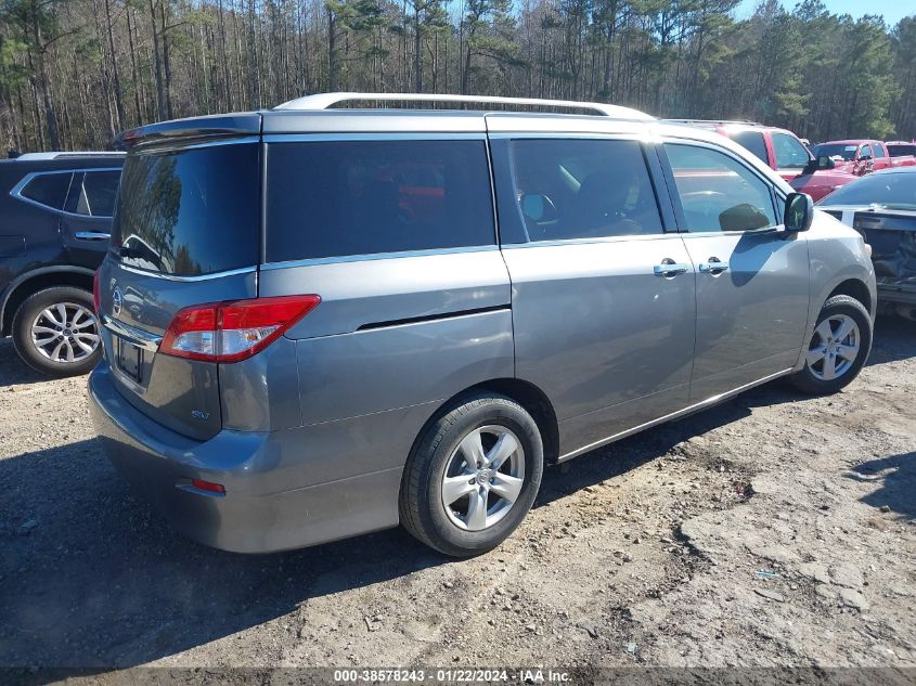 2015 NISSAN QUEST SV - JN8AE2KP4F9124244