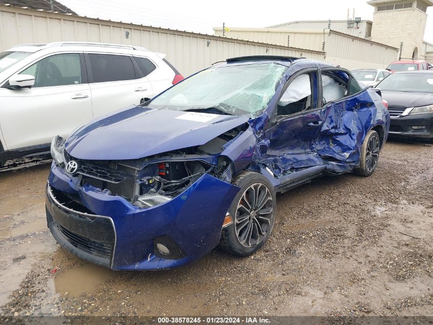 2016 TOYOTA COROLLA L/LE/LE PLS/PRM/S/S PLS - 5YFBURHE9GP386564