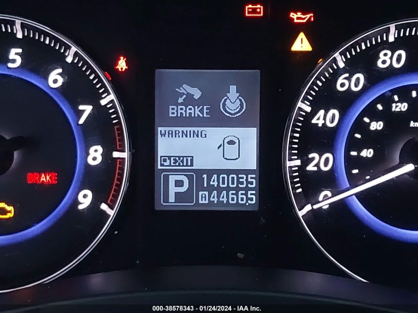 2013 INFINITI FX37 - JN8CS1MUXDM142059