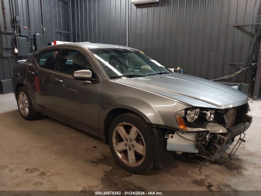 2013 DODGE AVENGER SXT - 1C3CDZCB4DN603534
