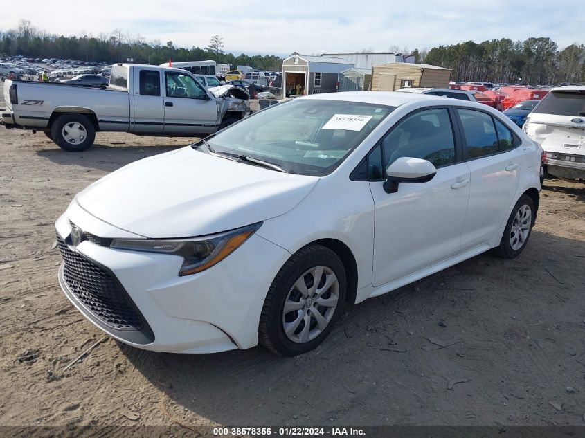 5YFEPMAE6NP277977 | 2022 TOYOTA COROLLA