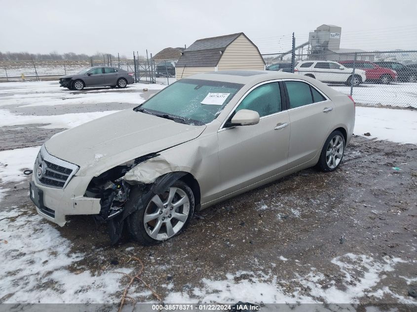 2014 CADILLAC ATS LUXURY - 1G6AH5RX6E0118574