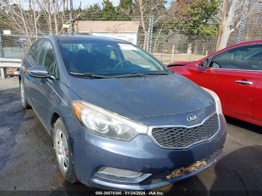 2016 KIA FORTE LX - KNAFX4A65G5513562