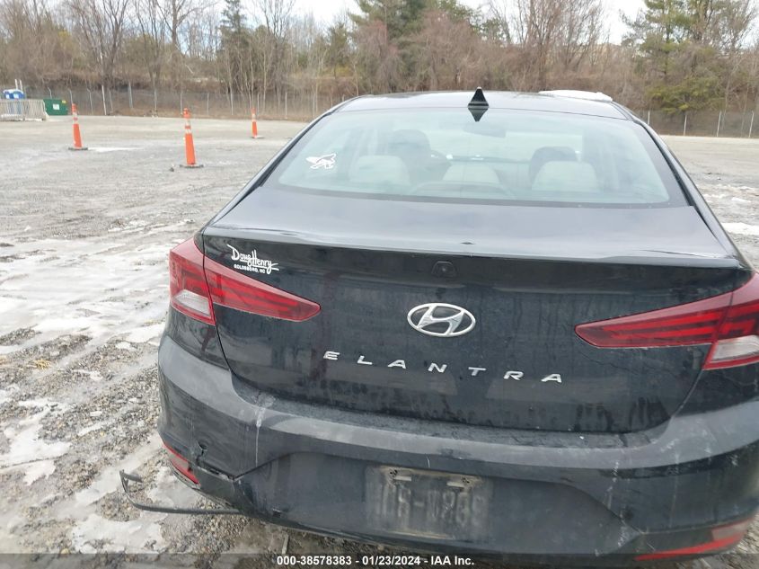 2019 HYUNDAI ELANTRA SEL - 5NPD84LF5KH416505