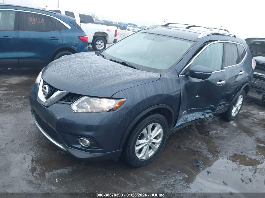 2015 NISSAN ROGUE S/SL/SV - 5N1AT2MK8FC760893