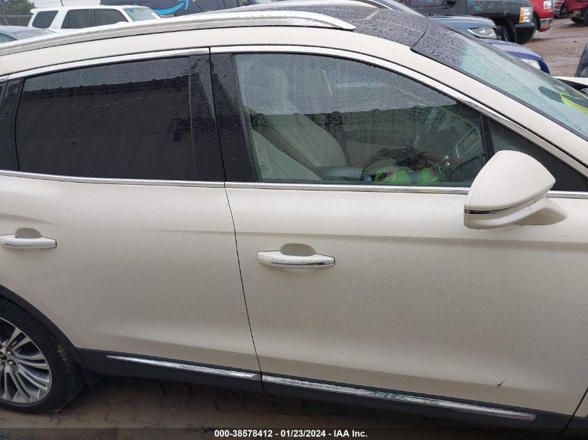 2016 LINCOLN MKX RESERVE - 2LMTJ6LR2GBL88705